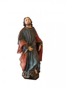 Cristo em papel machê e terracota